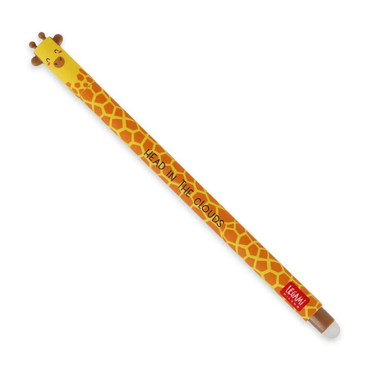 Legami "Head In The Clouds" Giraffe Erasable Gel Pen - Erasable Pen