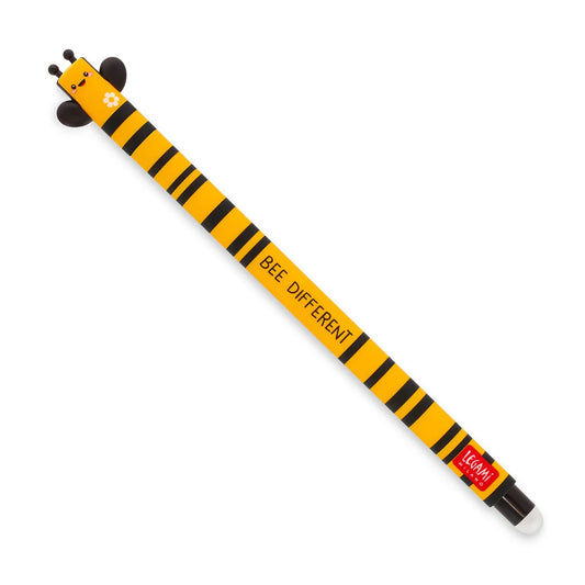 Legami "Bee Different" Bee Erasable Gel Pen - Erasable Pen