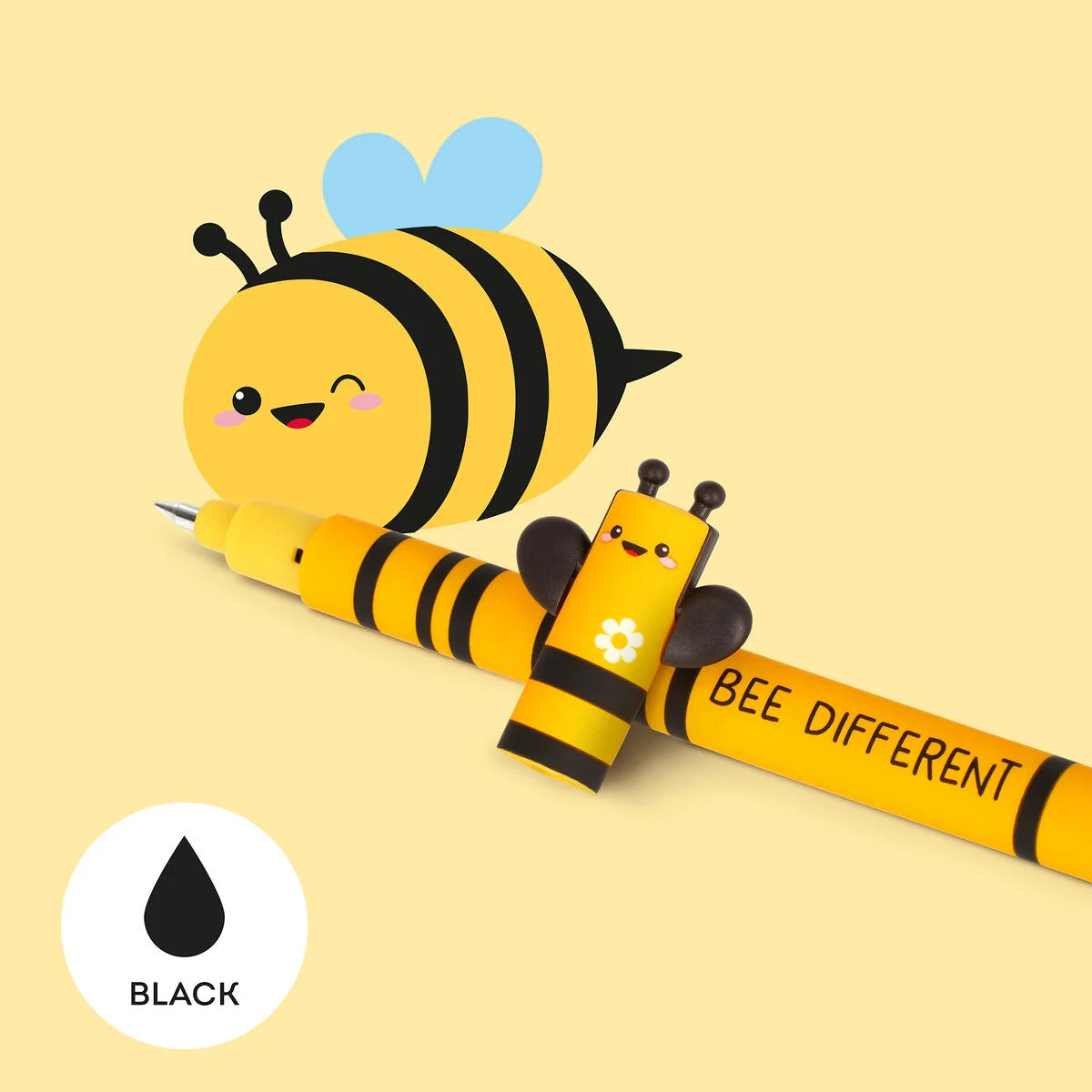 Legami "Bee Different" Bee Erasable Gel Pen - Erasable Pen