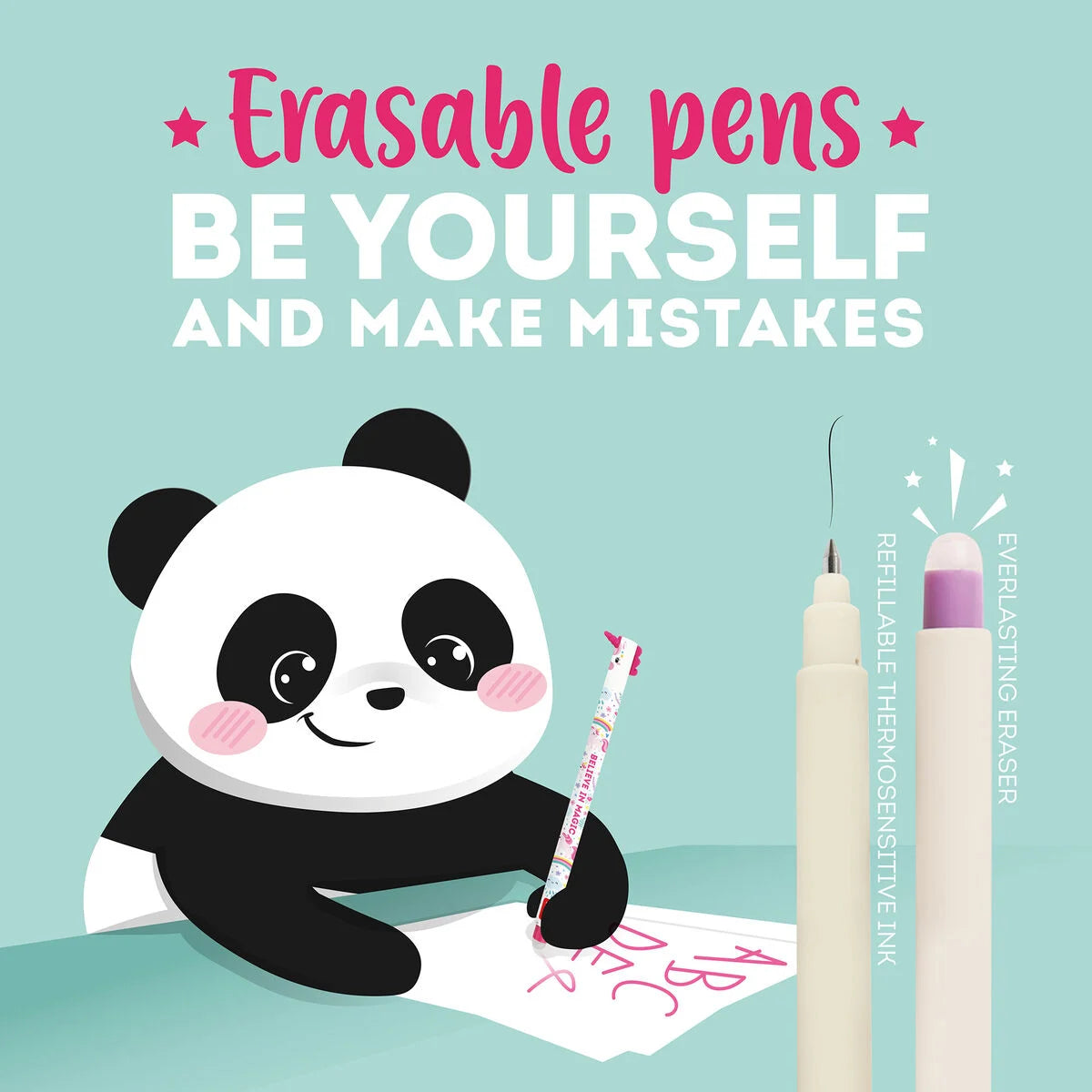 Legami "You Are Beautiful" Butterfly Erasable Gel Pen - Erasable Pen