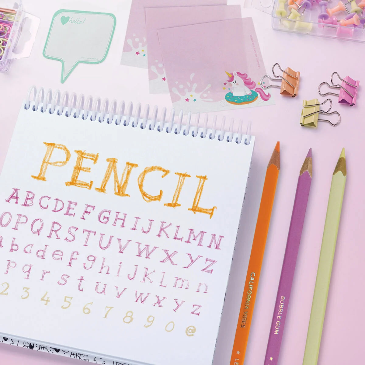 Legami Set of 12 Colouring Pencils in Sunset Palette - Live Colourfully