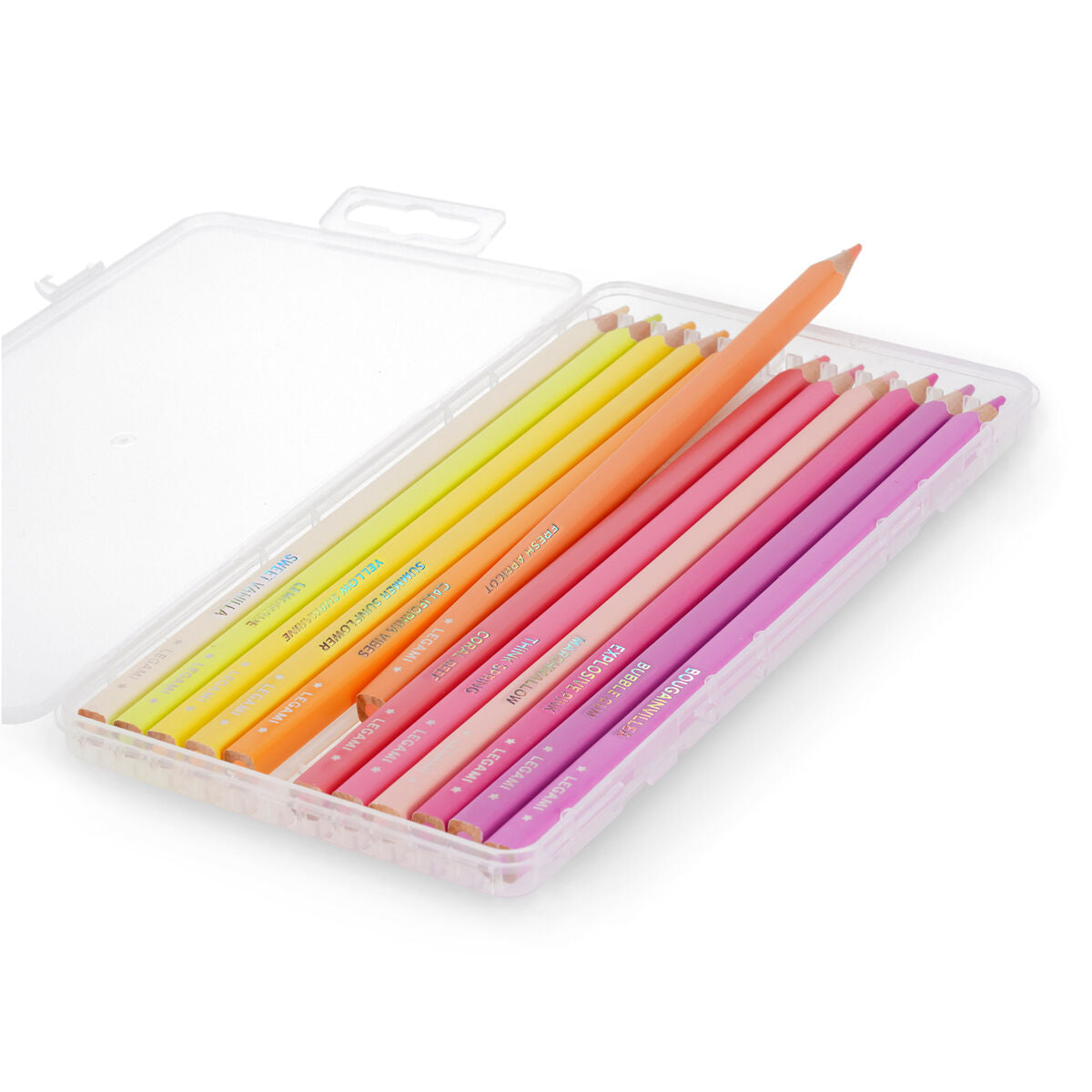 Legami Set of 12 Colouring Pencils in Sunset Palette - Live Colourfully