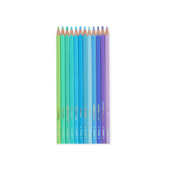 Legami Set of 12 Colouring Pencils in Ocean Palette - Live Colourfully