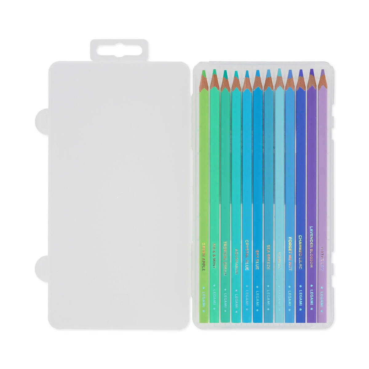 Legami Set of 12 Colouring Pencils in Ocean Palette - Live Colourfully