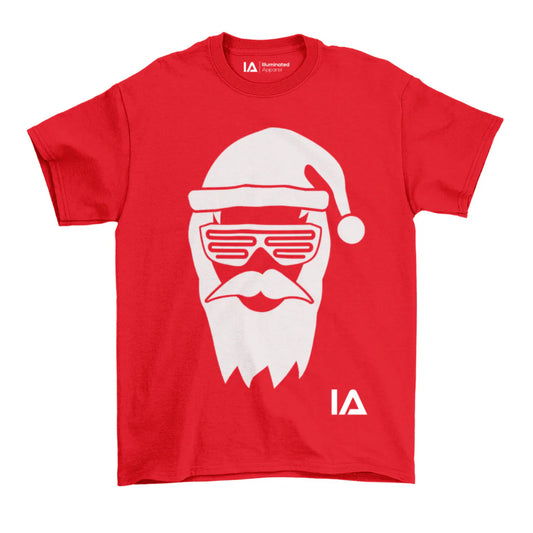 Illuminated Apparel.Παιδική Μπλούζα Interactive Glow Love Heart Santa