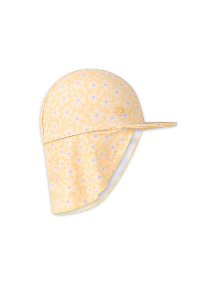 Swim Essentials Καπέλο λεγεωνάριου, με προστασία UPF50+ "Yellow Flowers"