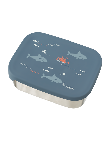 Fresk: Δοχείο Φαγητού με καπάκι σιλικόνης: Shark