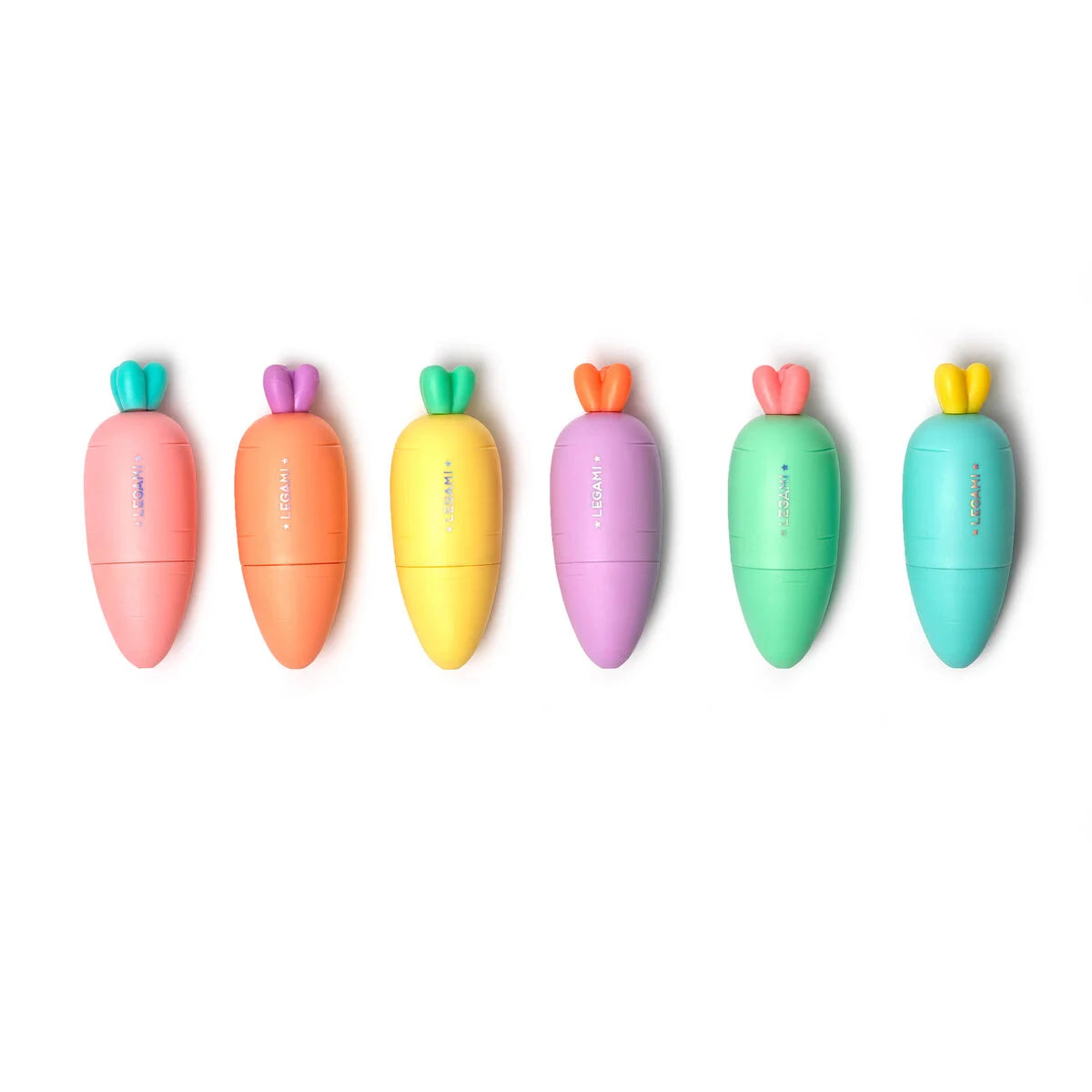 Legami Set Of 6 Mini Highlighters - Carrate Team