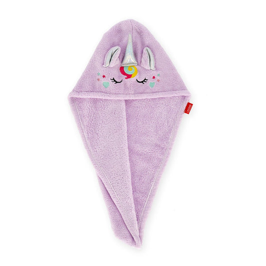 Legami Unicorn Hair Turban Towel - Love My Hair