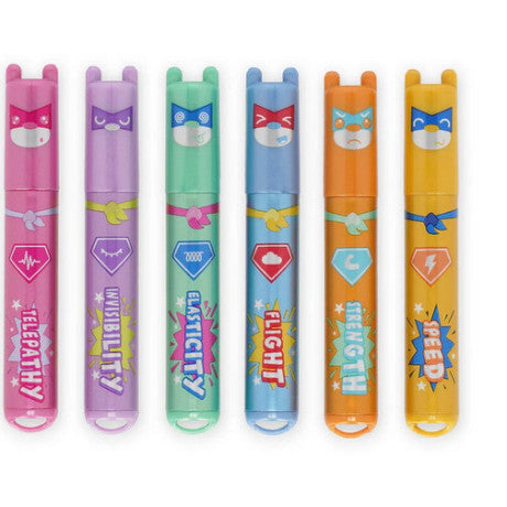 Legami. Μαρκαδοράκια Υπογράμμισης |  Set of 6 Mini Highlighters - Teddy's Superpower