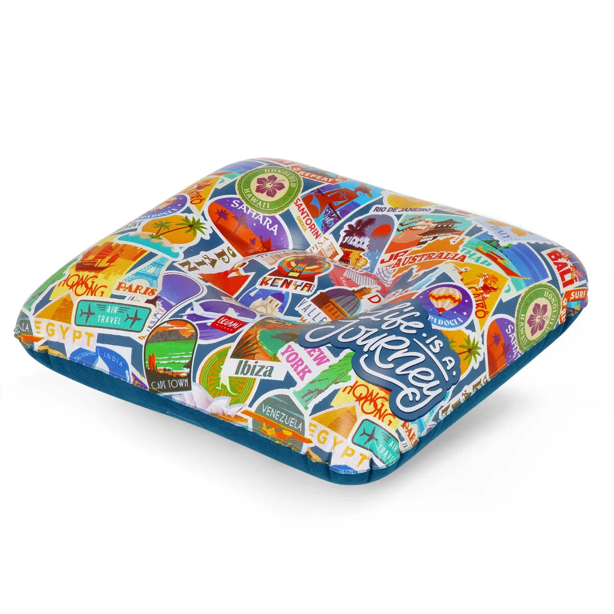 Legami. Travel Stickers Inflatable Pillow