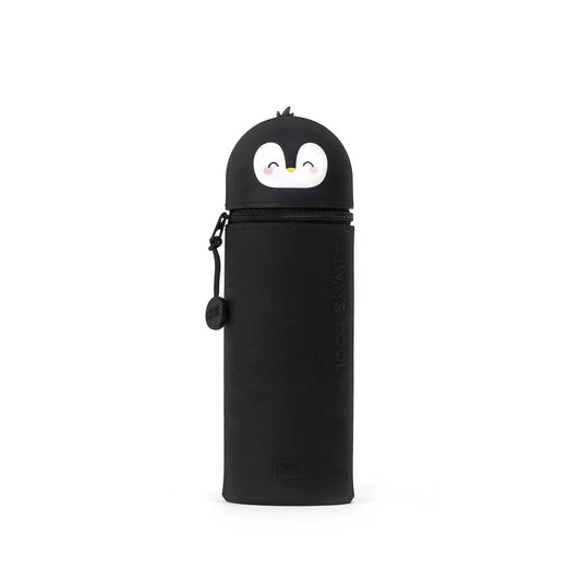 LEGAMI Κασετίνα Σιλικόνης 2 σε 1 Kawaii Penguin