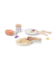 KIDS CONCEPT. Ξύλινο σετ παιχνιδιού - Pancakes KID'S HUB