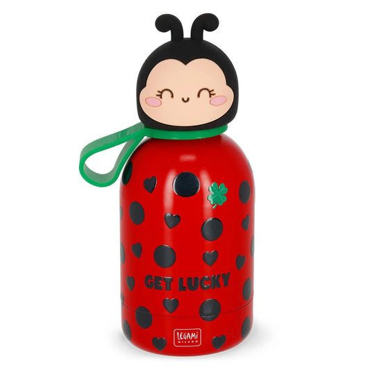 Legami. Vacuum Bottle for Kids - Ladybug - Hot&Cold BFF