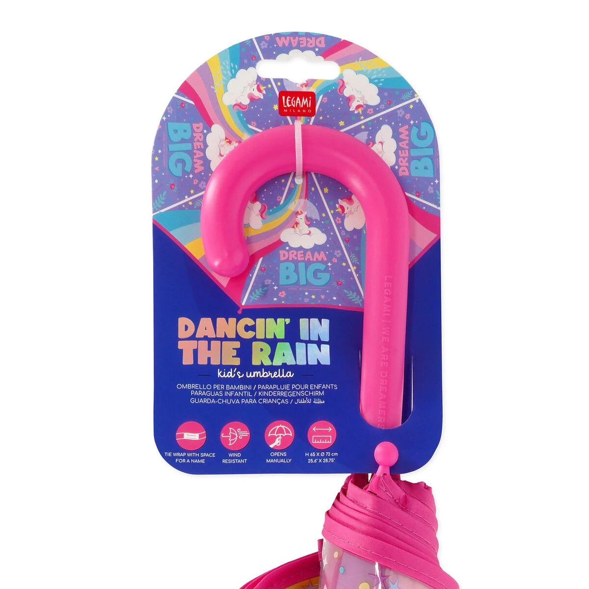 Legami. Unicorn Kids' Umbrella - Dancin’ in the Rain