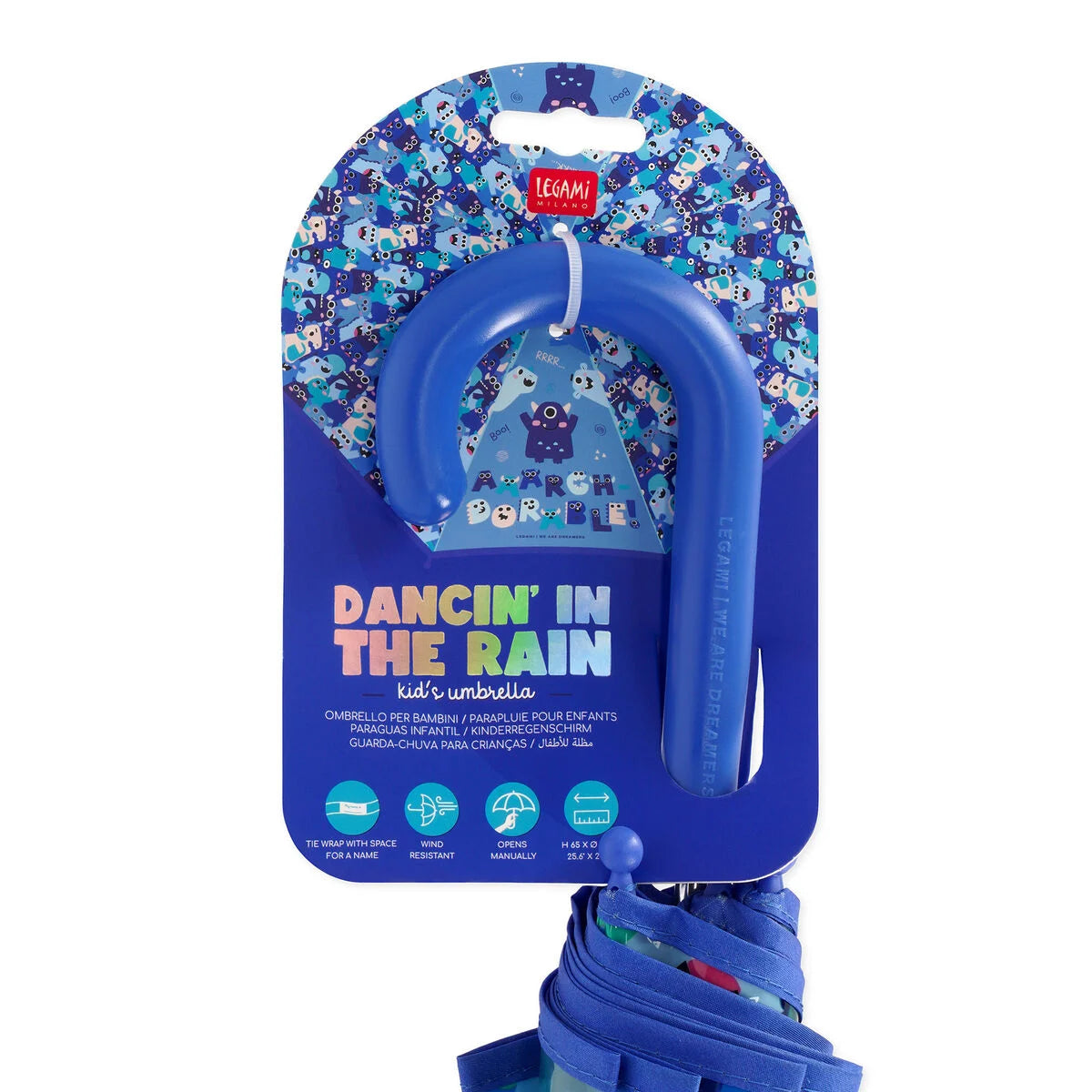 Legami. Monster Kids' Umbrella - Dancin’ in the Rain