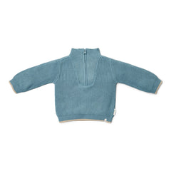 LITTLE DUTCH. Πλεκτό πουλόβερ Stone Blue