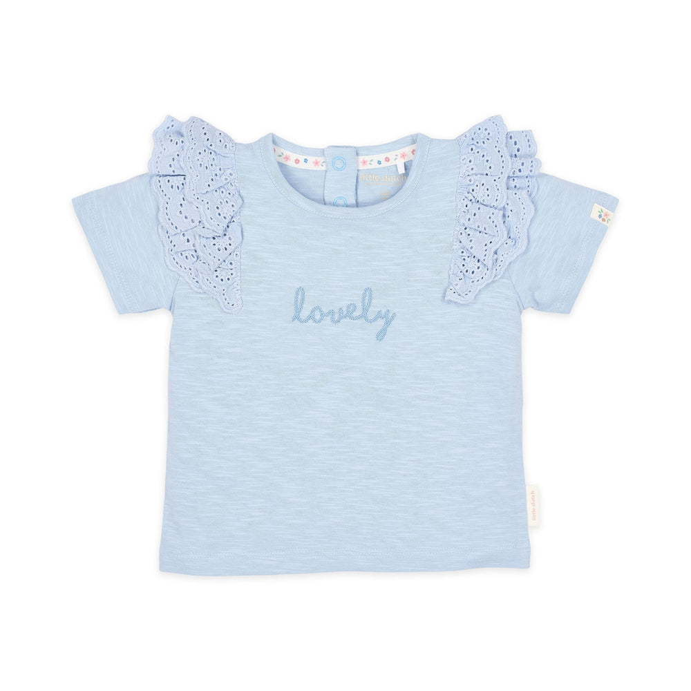 LITTLE DUTCH. Μπλουζάκι κοντομάνικο Sky Blue