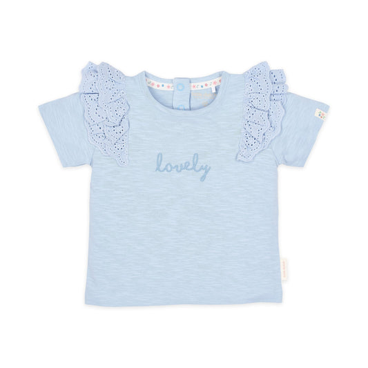 LITTLE DUTCH. Μπλουζάκι κοντομάνικο Sky Blue