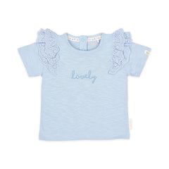 LITTLE DUTCH. Μπλουζάκι κοντομάνικο Sky Blue