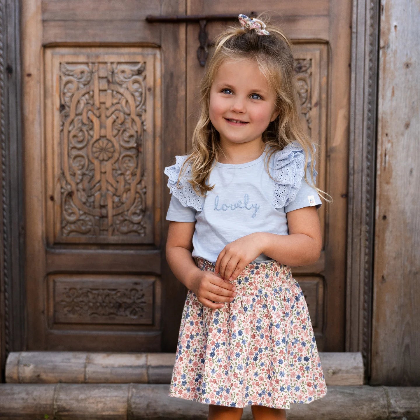 LITTLE DUTCH. Μπλουζάκι κοντομάνικο Sky Blue