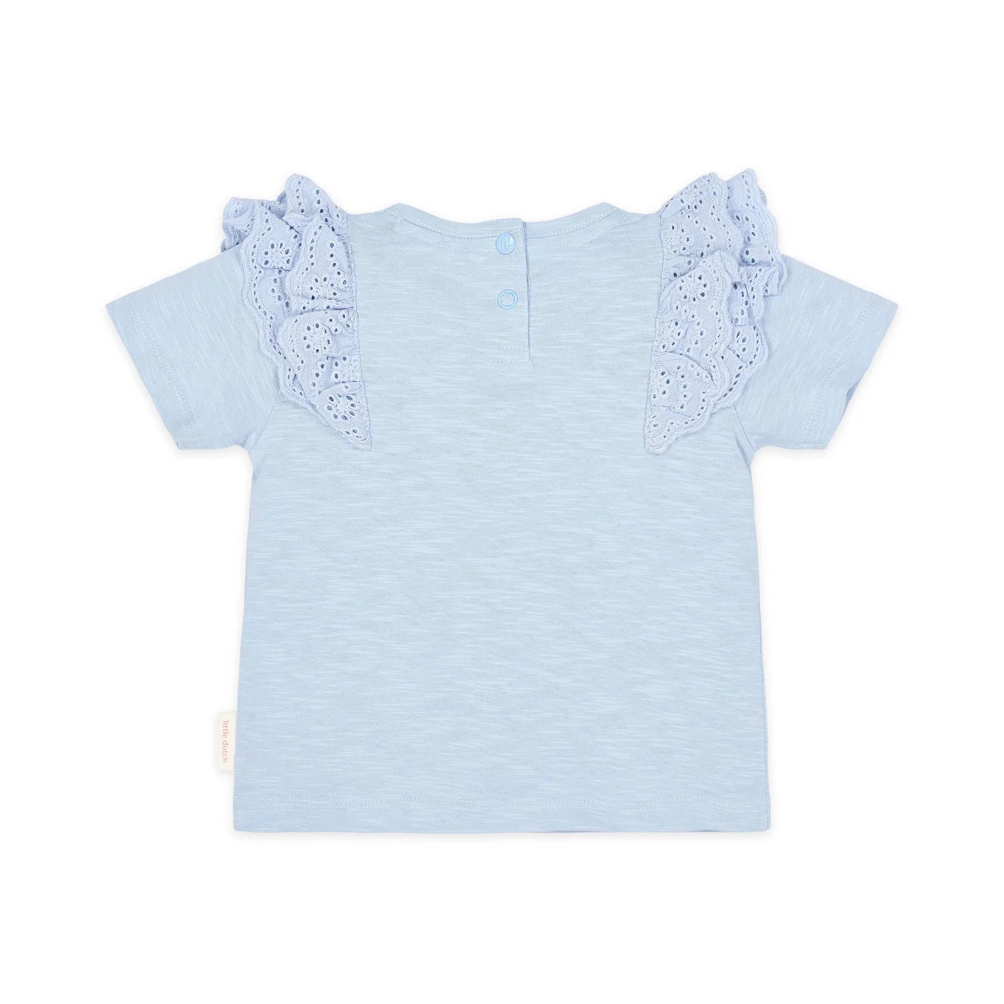 LITTLE DUTCH. Μπλουζάκι κοντομάνικο Sky Blue