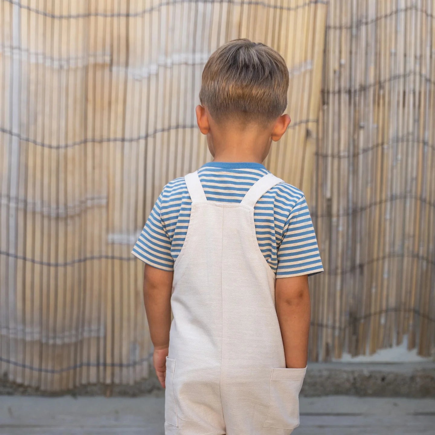 LITTLE DUTCH. Μπλουζάκι κοντομάνικο Indigo Sand stripe