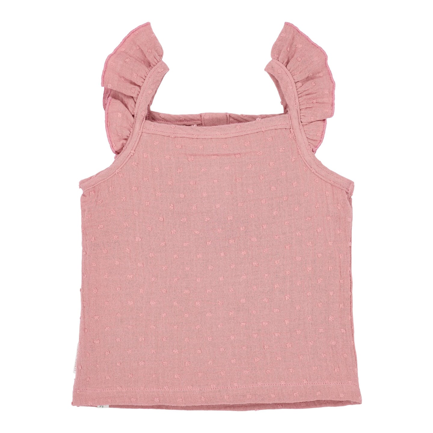 LITTLE DUTCH. Μπλουζάκι αμάνικο Pink Blush