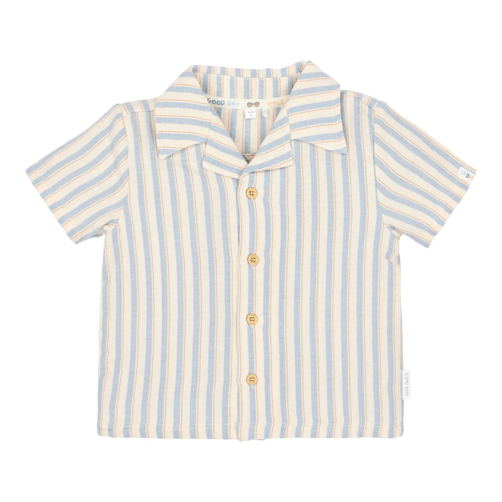 LITTLE DUTCH. Πουκάμισο κοντομάνικο Multi Stripe