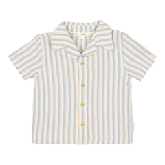 LITTLE DUTCH. Πουκάμισο κοντομάνικο Multi Stripe