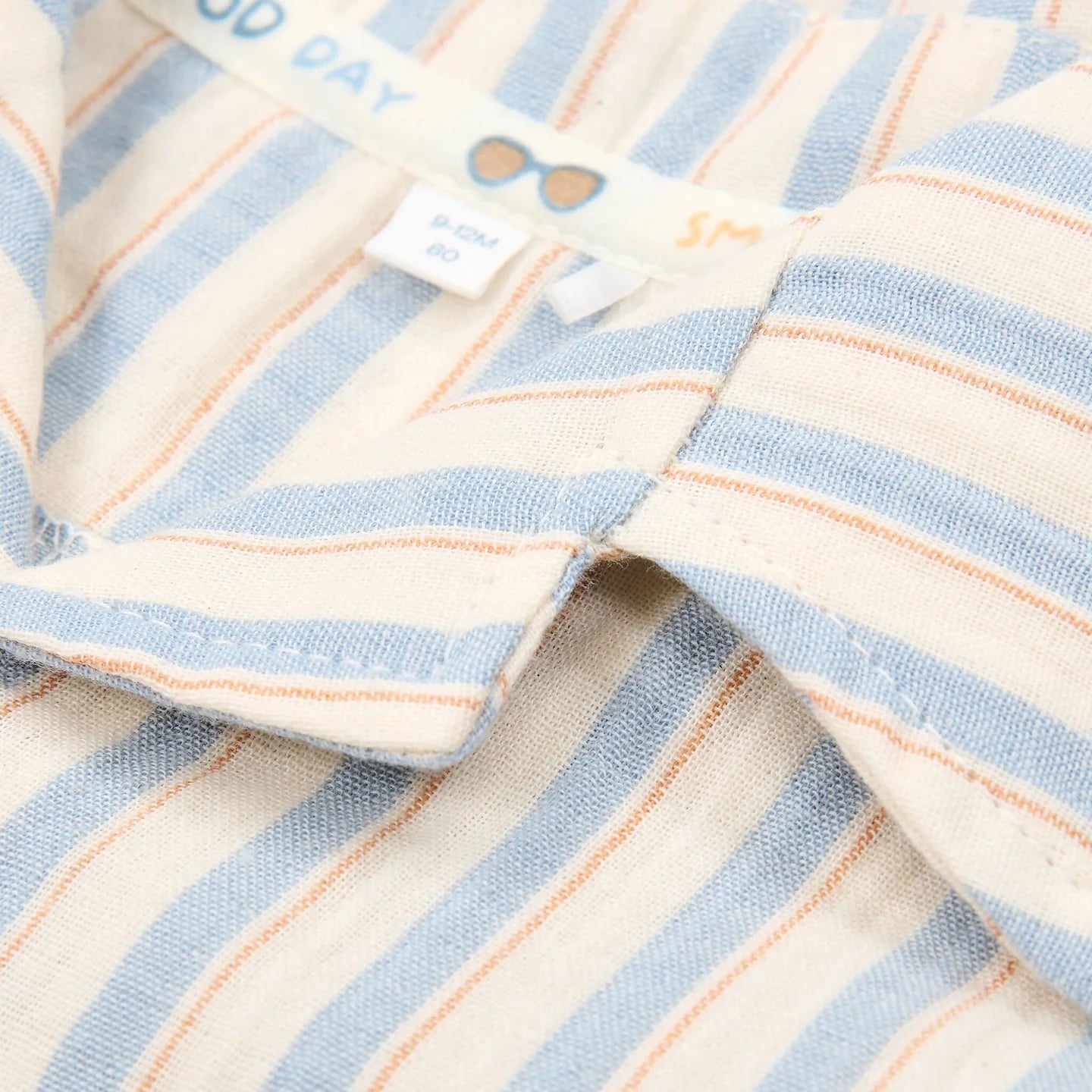 LITTLE DUTCH. Πουκάμισο κοντομάνικο Multi Stripe