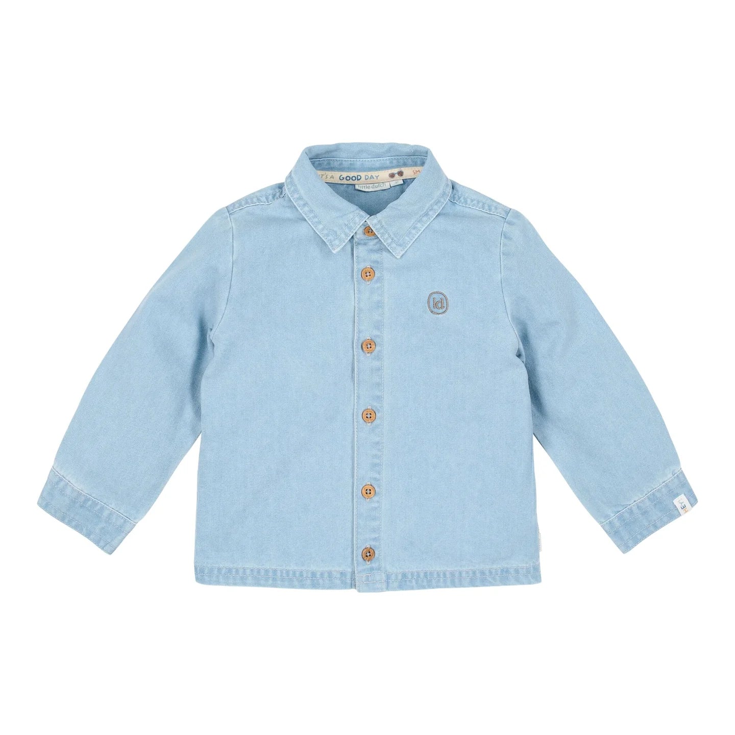 LITTLE DUTCH. Πουκάμισο μακρυμάνικο Denim