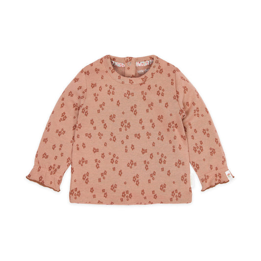 LITTLE DUTCH. Μπλουζάκι μακρυμάνικο Safari Bloom