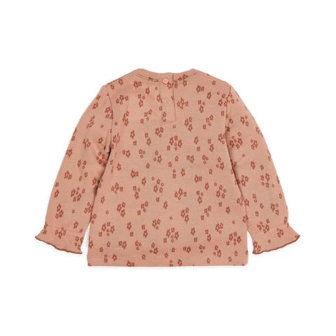 LITTLE DUTCH. Μπλουζάκι μακρυμάνικο Safari Bloom