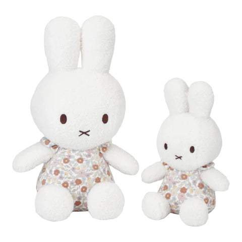 LITTLE DUTCH. Υφασμάτινο κουκλάκι Miffy Vintage Little Flowers 35cm