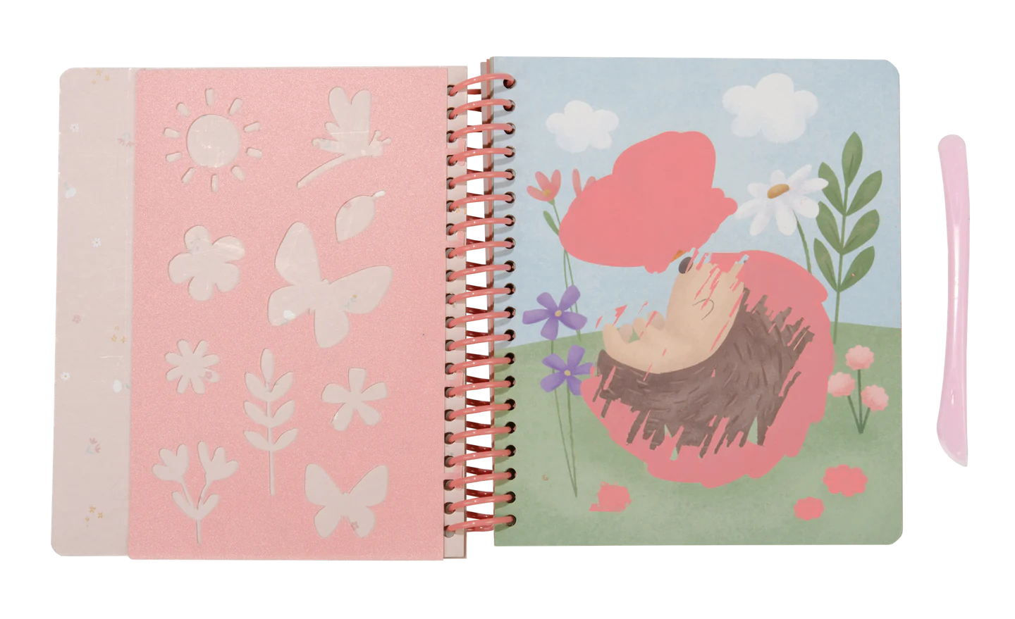 LITTLE DUTCH. Scratchbook Rosa & Friends