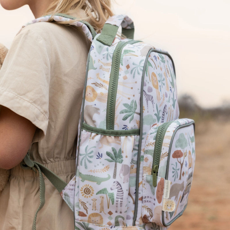 LITTLE DUTCH. Σακίδιο πλάτης μεγάλο Safari Friends