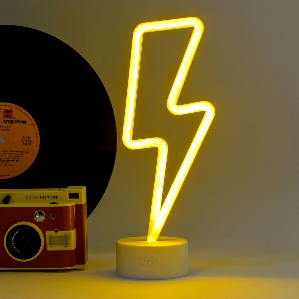 Legami. Neon-Effect LED Lamp - Flash - It's a Sign