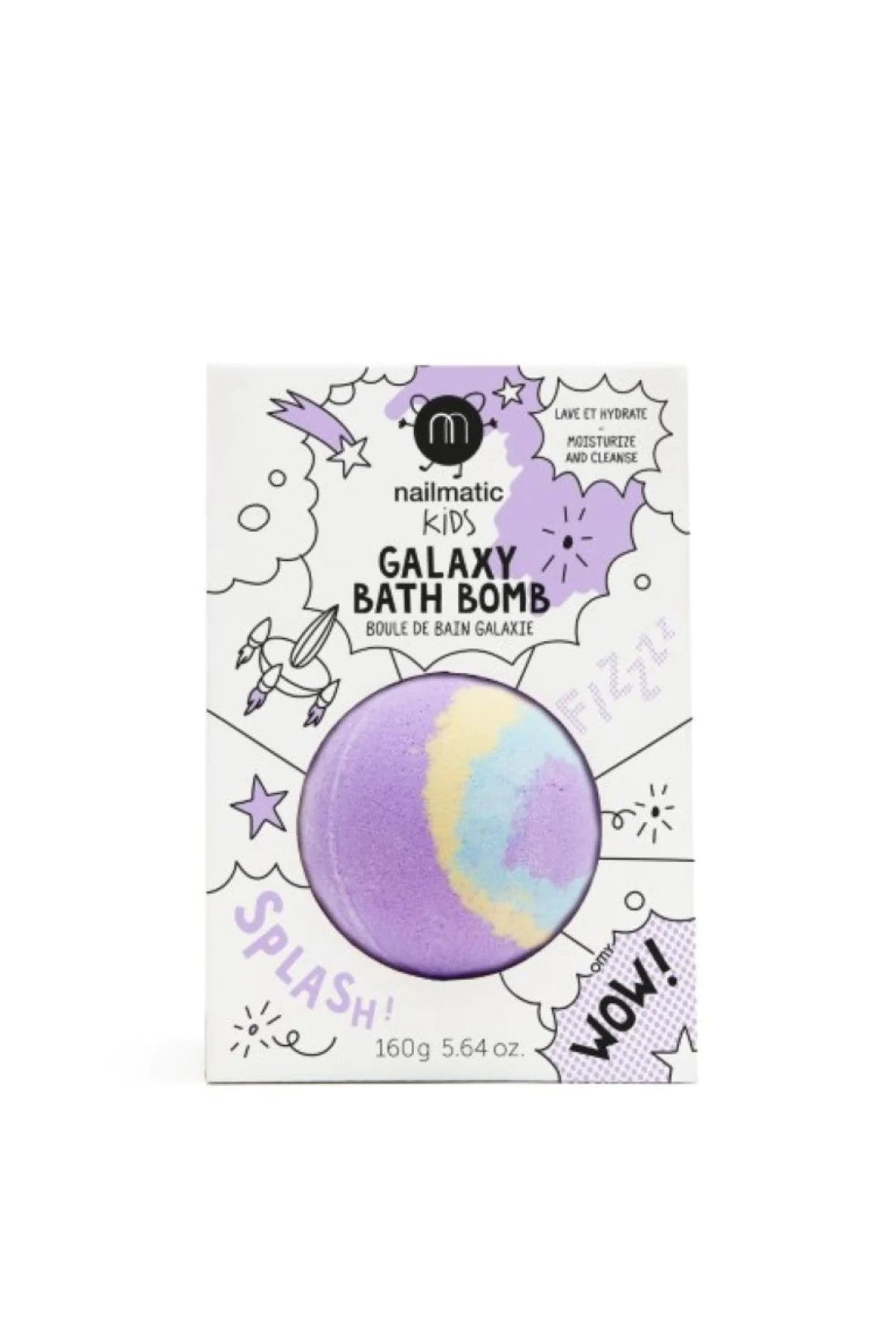 NAILMATIC. Bath bomb Pulsar (κίτρινο-μπλε)