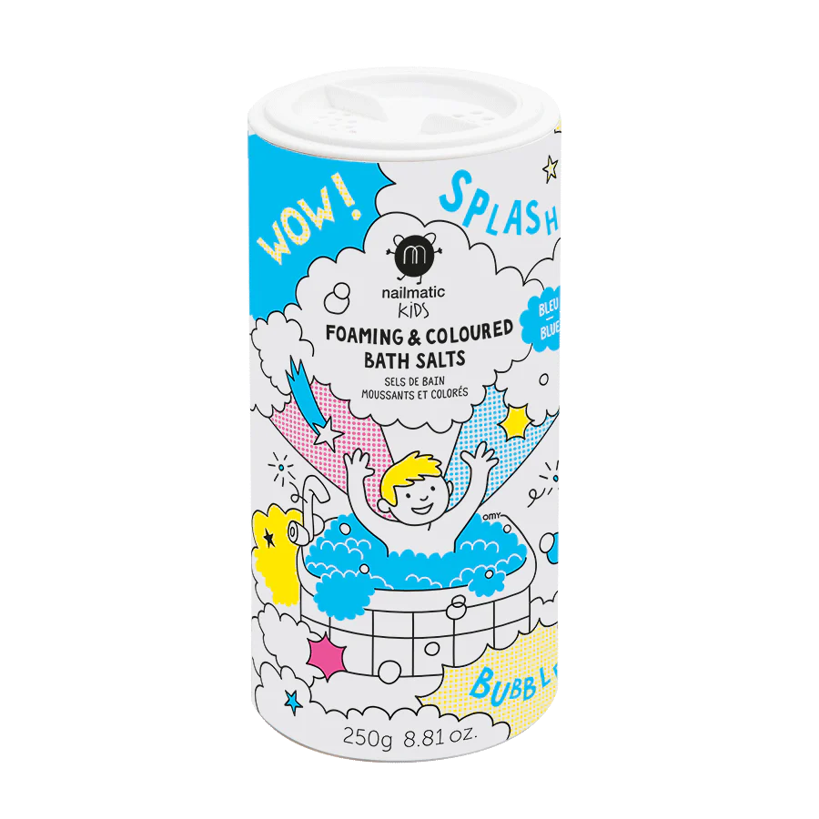 NAILMATIC. Foaming bath salt (μπλε)