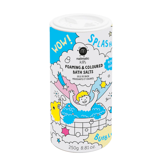 NAILMATIC. Foaming bath salt (μπλε)