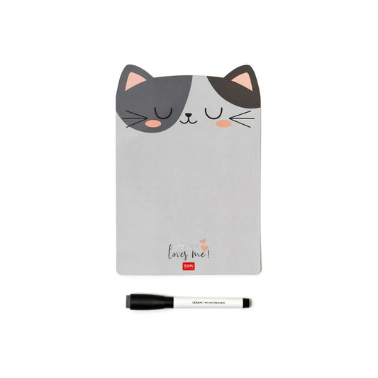 Legami Kitty Magnetic Whiteboard - Something To Remember