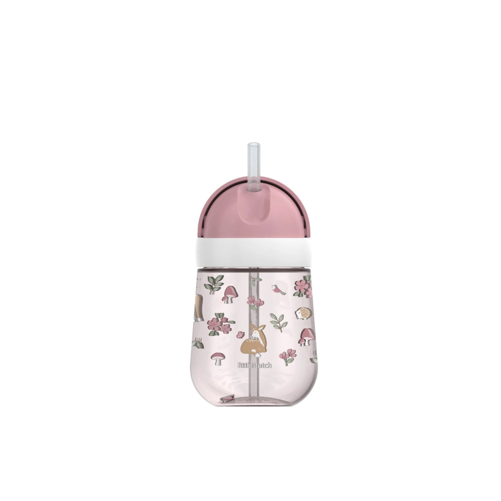 LITTLE DUTCH. Εκπαιδευτικό ποτηράκι με καλαμάκι 300 ml - Fairy Garden
