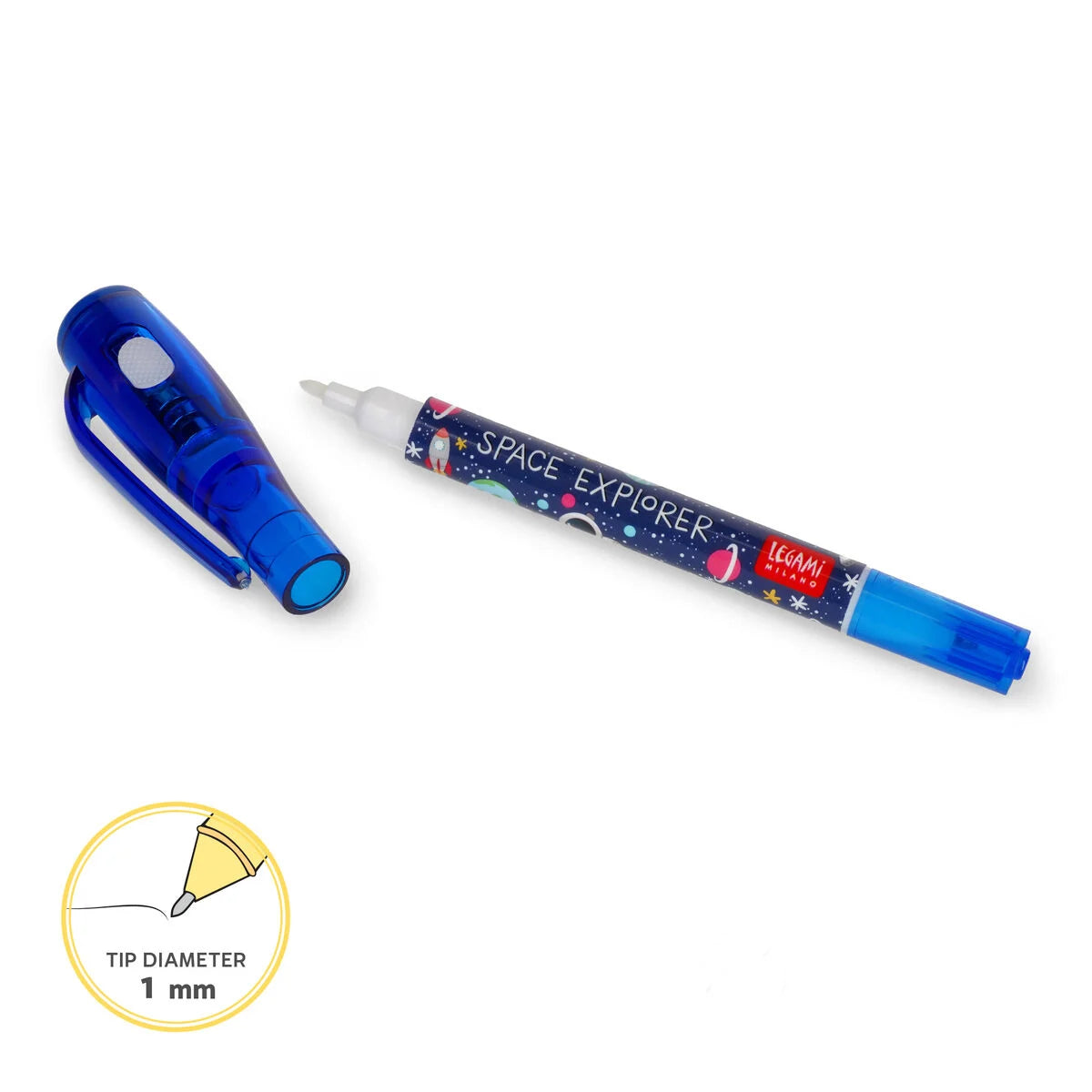 Legami Invisible Ink Pen - Space - Magic Pen