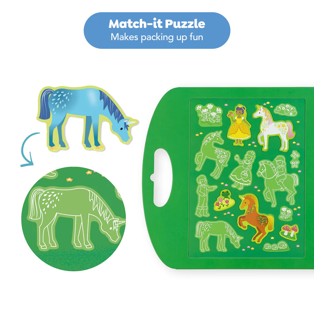 TIGER TRIBE. Φορητό Mαγνητικό Παιχνίδι – Το Βασίλειο των Μονόκερων