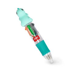Legami Mini 4-Colour Ballpoint Pen - Dino - Mini Magic Rainbow