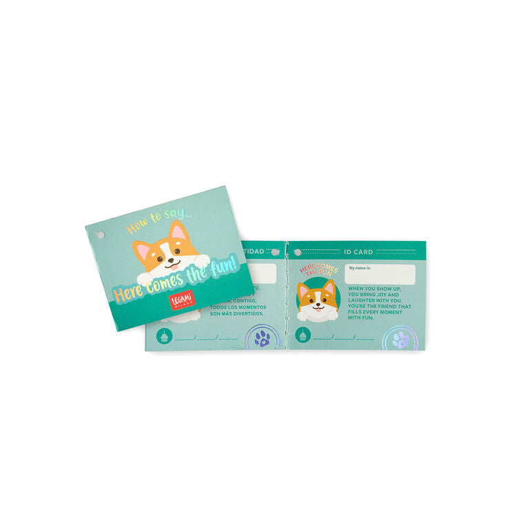Legami Super Soft Mini Corgi Plush