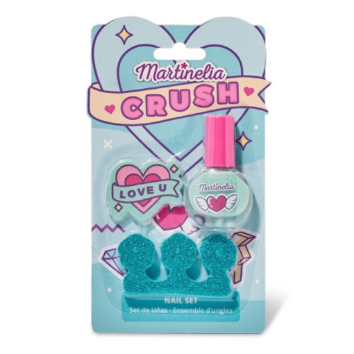 Martinelia Crush Beauty Set – Hair Clips X 2 Purple & Lip Balm 4gr