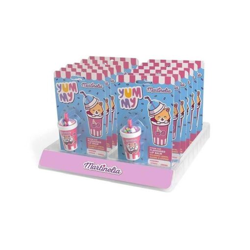 Martinelia Yummy Lip Balm Straw Cup Cherry 7gr Ηλικίες +3