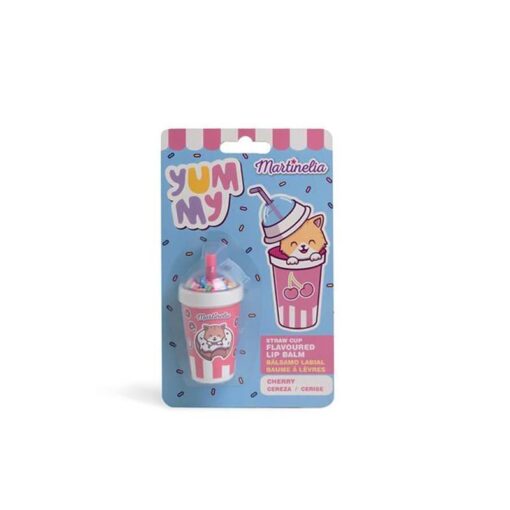 Martinelia Yummy Lip Balm Straw Cup Cherry 7gr Ηλικίες +3